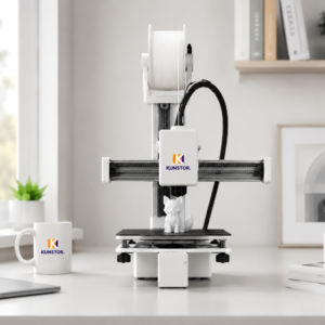 Kunstor 3D-Drucker Einsteigergerät kompatibel mit PLA & TPU 1,75 mm Filament inklusive Netzteil